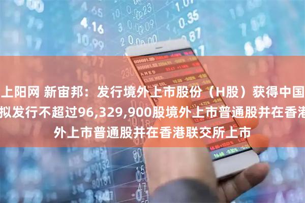 上阳网 新宙邦:发行境外上市股份(H股)获得中国证监会备案 拟发行不超过96,329,900股境外上市普通股并在香港联交所上市