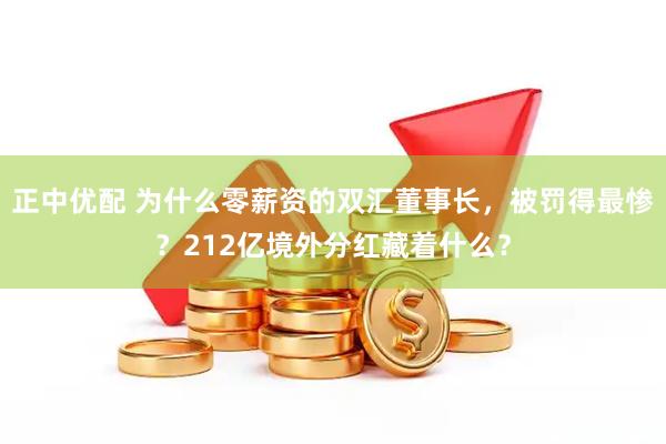 正中优配 为什么零薪资的双汇董事长，被罚得最惨？212亿境外分红藏着什么？
